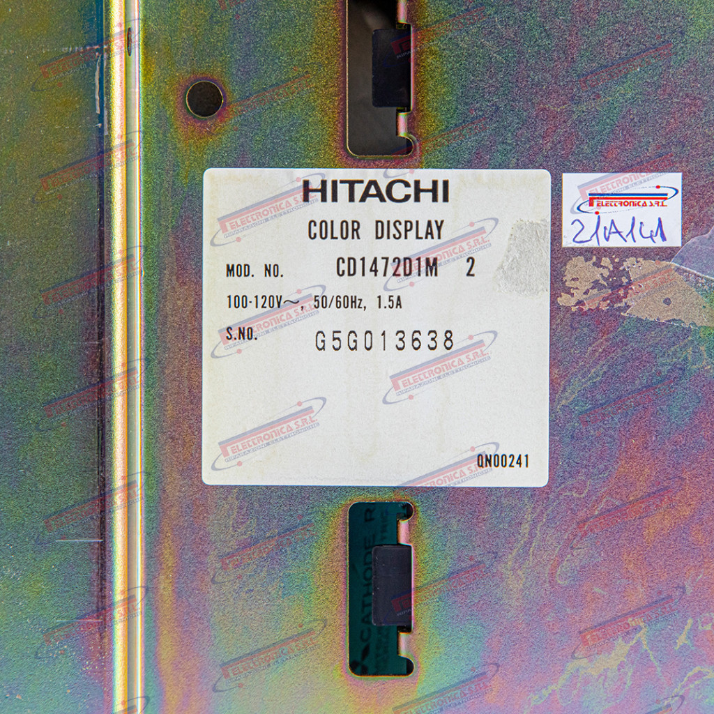 HITACHI 14" Color Monitor