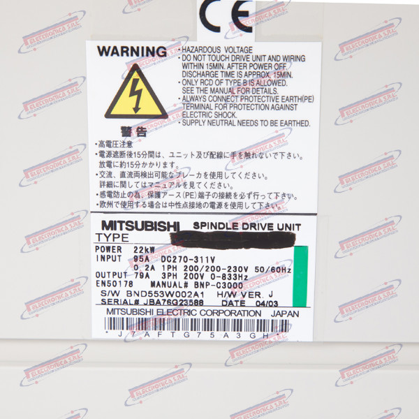 Azionamento MITSUBISHI  