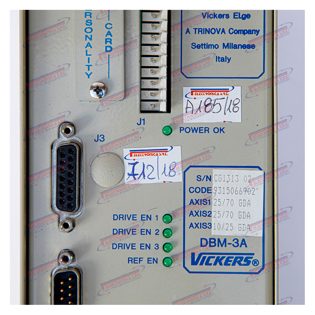 Azionamento VICKERS 3 assi