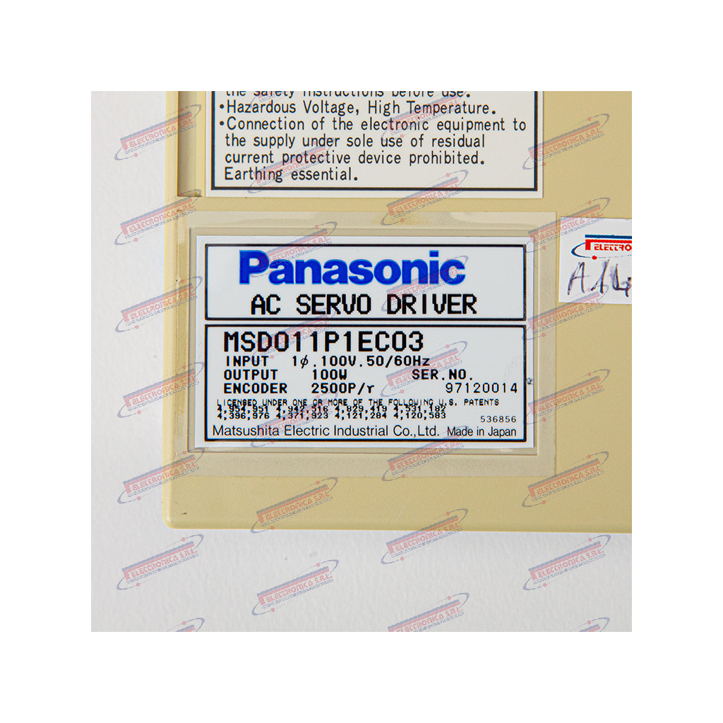 AC Servo Drive PANASONIC
