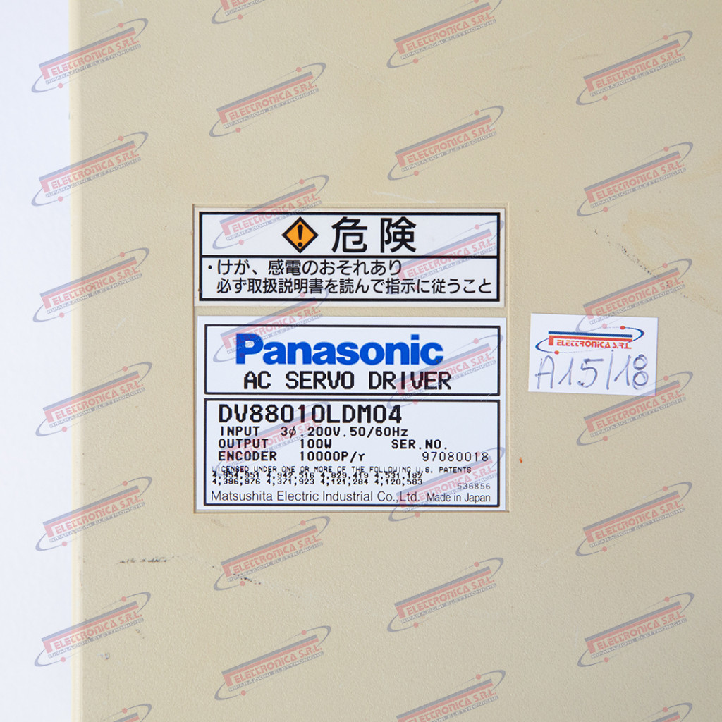 AZIONAMENTO PANASONIC