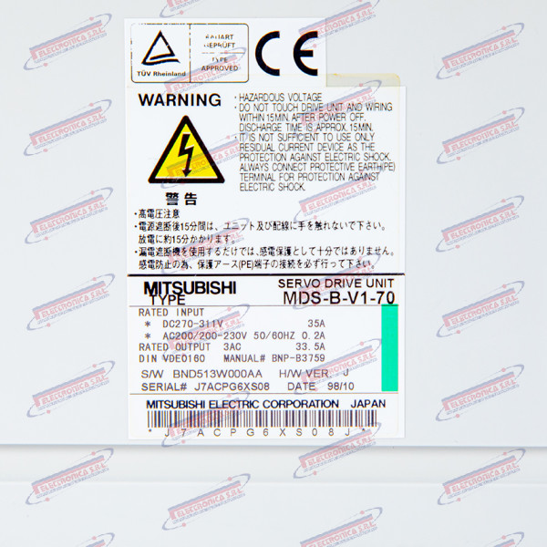 Azionamento MITSUBISHI