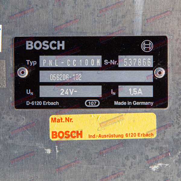 Pannello Operatore BOSCH