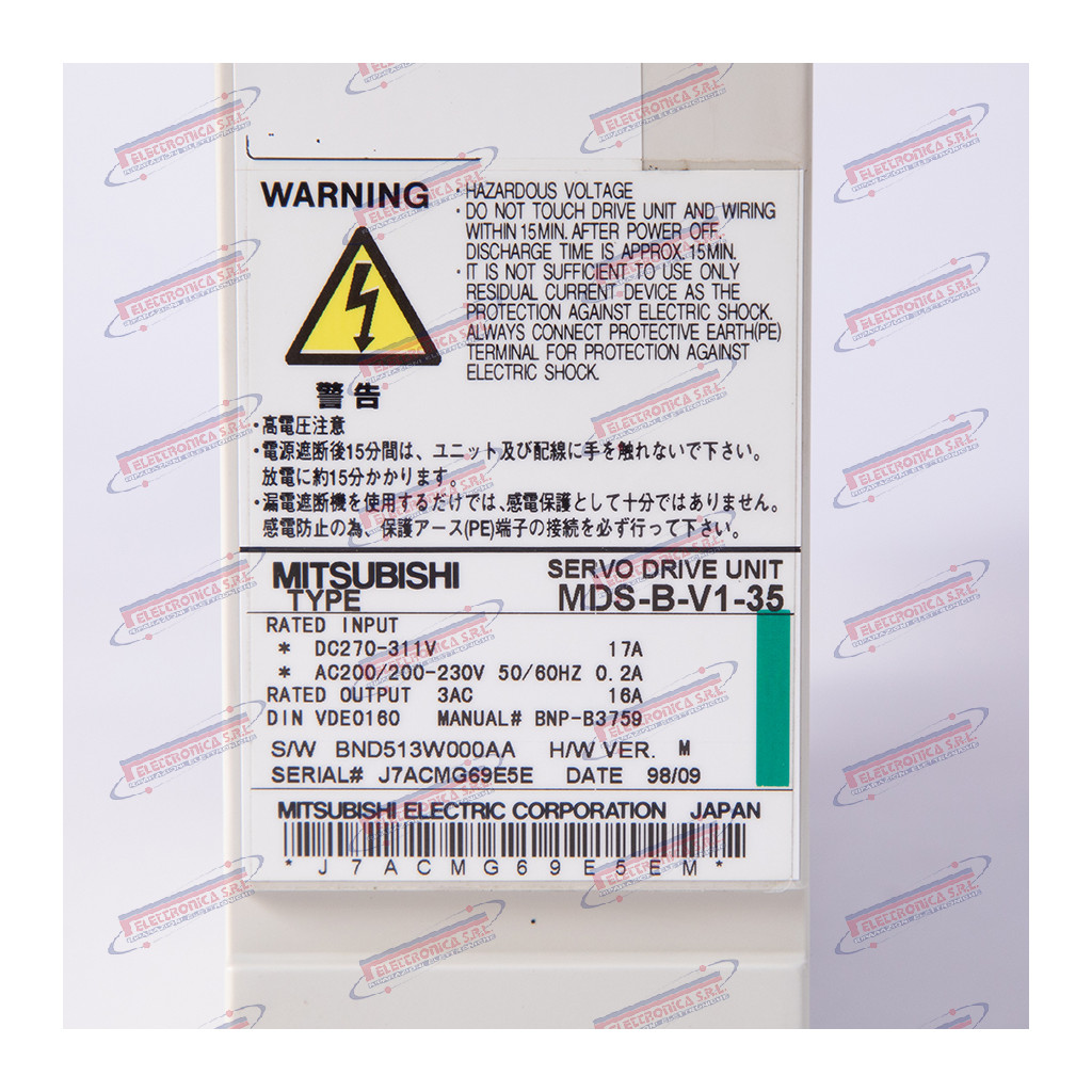 Azionamento MITSUBISHI 