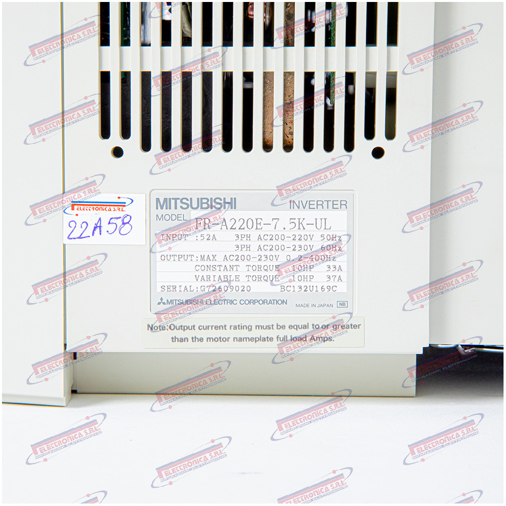 MITSUBISHI FREQROL A200 Inverter