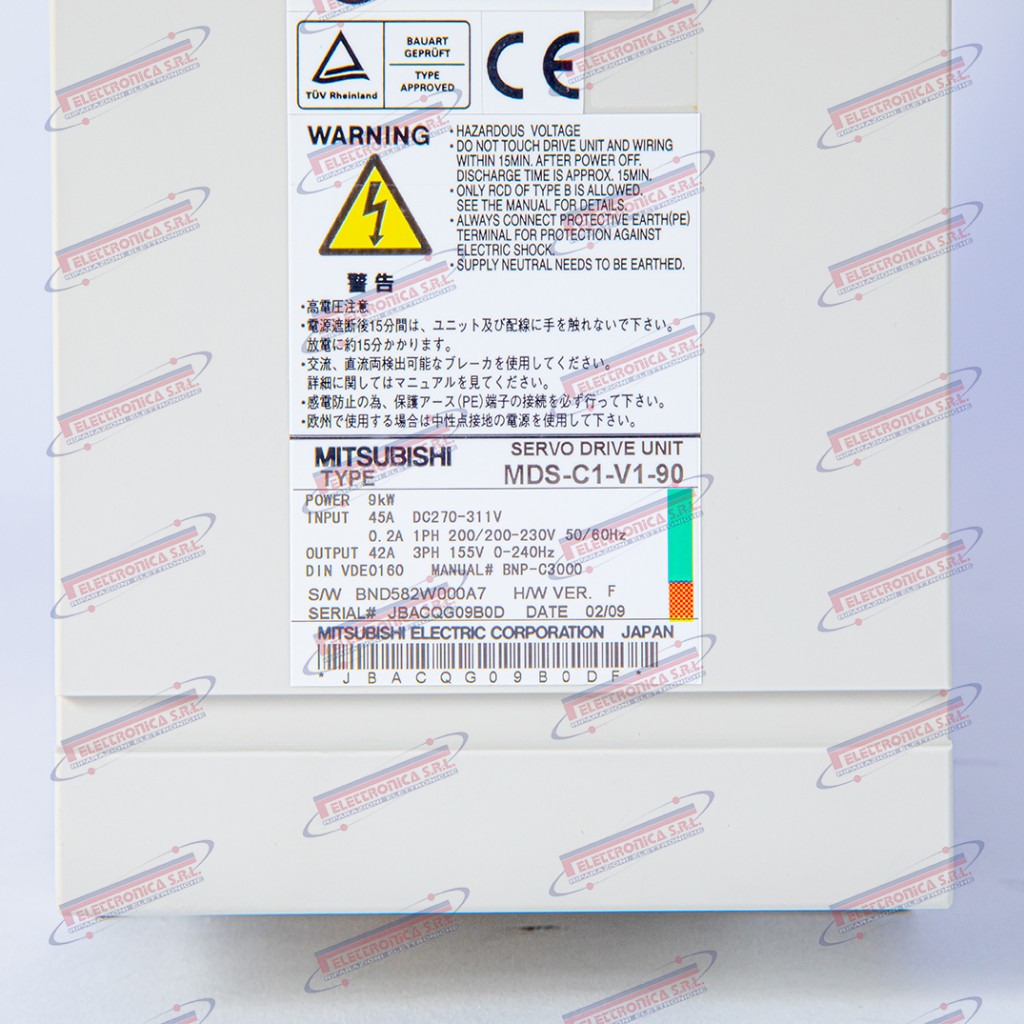 Azionamento MITSUBISHI 1 asse