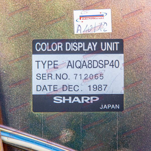 Monitor 14" colori SHARP 