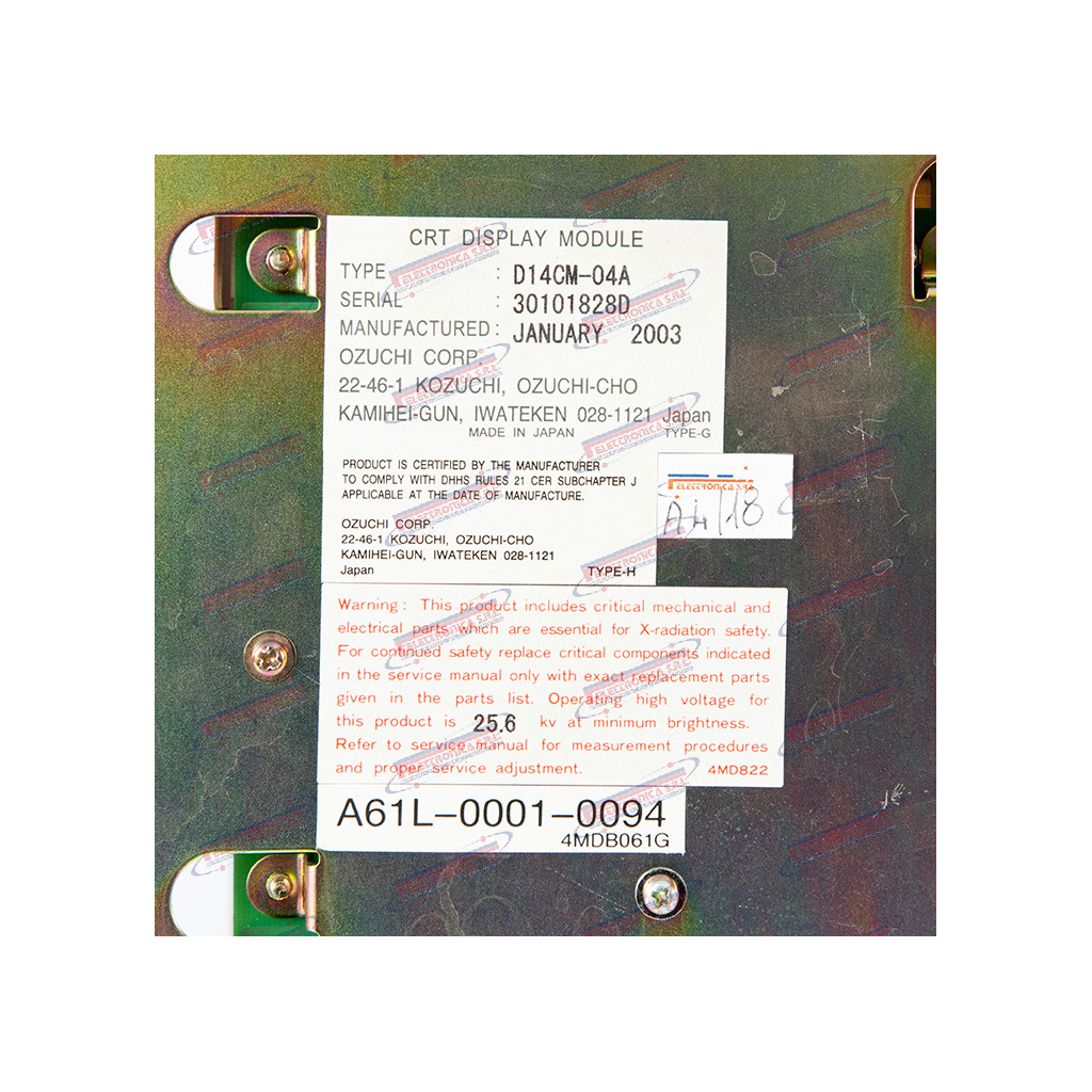 FANUC Color Monitor 14"