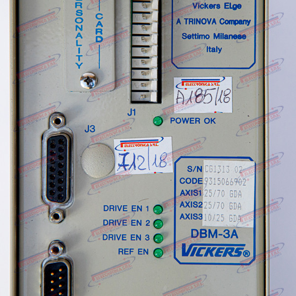 Azionamento VICKERS 3 assi