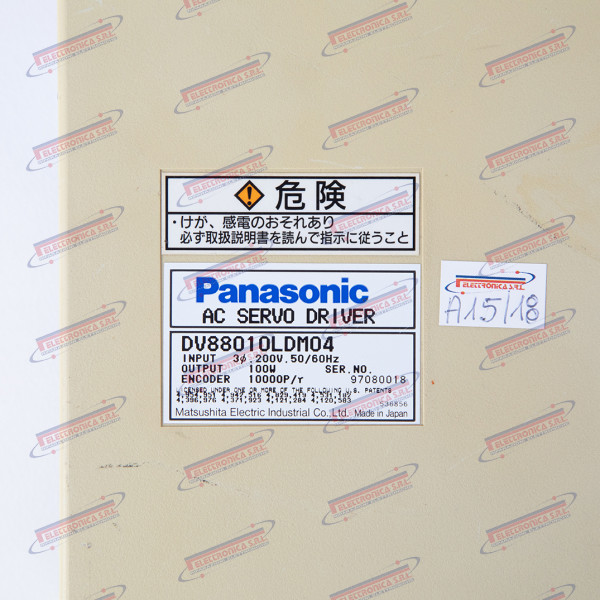 AZIONAMENTO PANASONIC