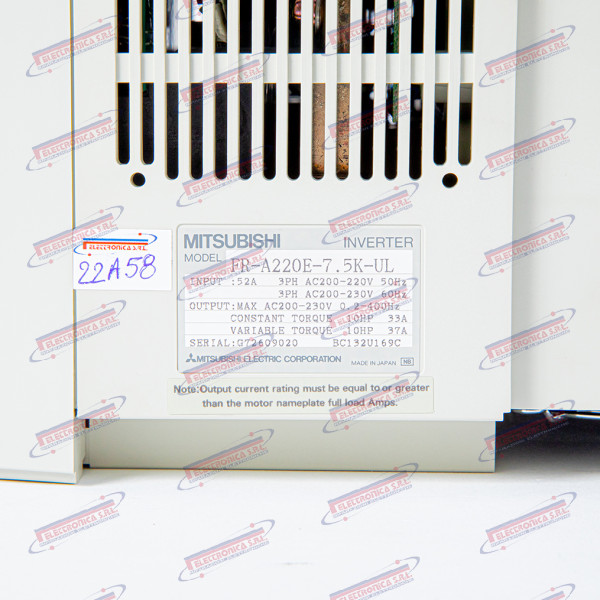 MITSUBISHI FREQROL A200 Inverter